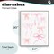 Stupell Industries Pink Watercolor Bows Framed Giclee, design by Kim Allen
